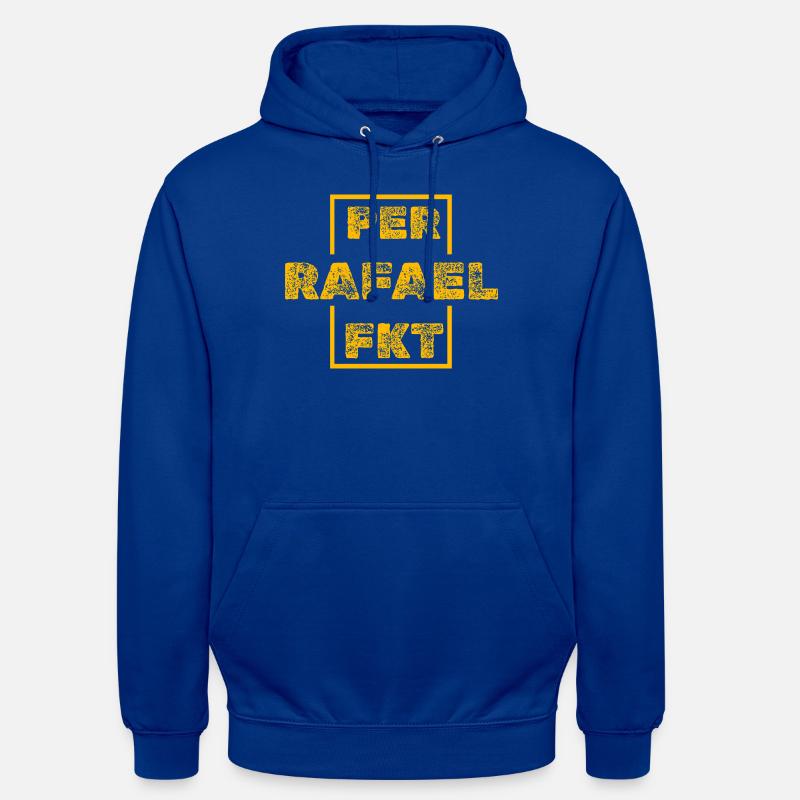 Rafael - Sweat-shirt à capuche unisexe - bleu royal