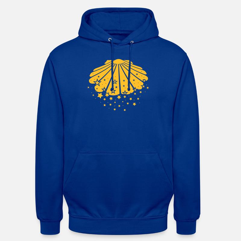 Saint Jacques de Compostelle - Sweat-shirt à capuche unisexe - bleu royal