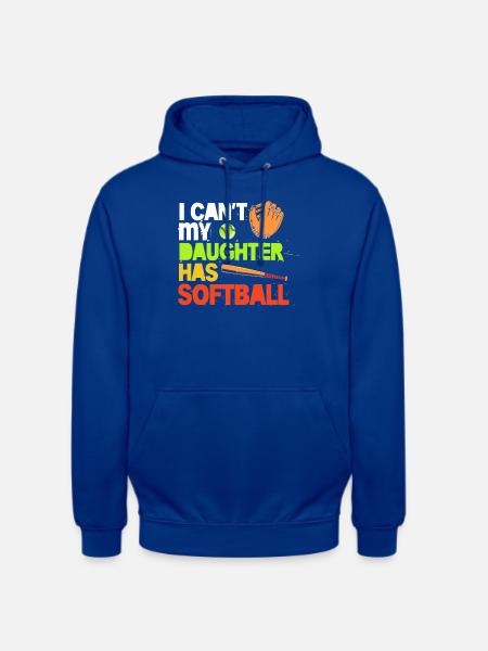 Softball Mutter Softball Mama - Unisex Hoodie - Royalblau