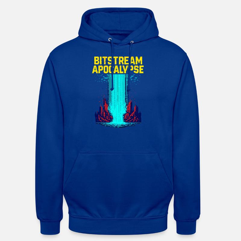 Bitstream Apokalypse - Unisex Hoodie - Royalblau