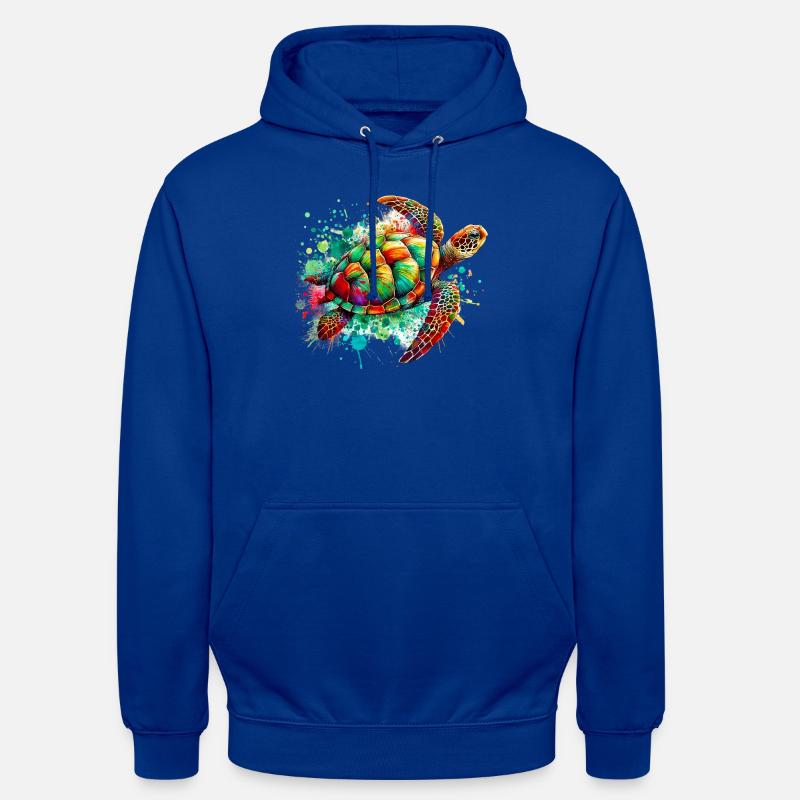 Schildkröte - Unisex Hoodie - Royalblau