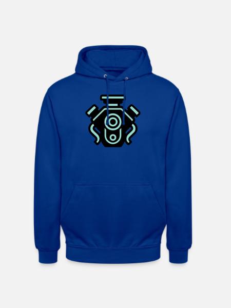 Engine Mechanic Tuning - Unisex Hoodie - bright royal