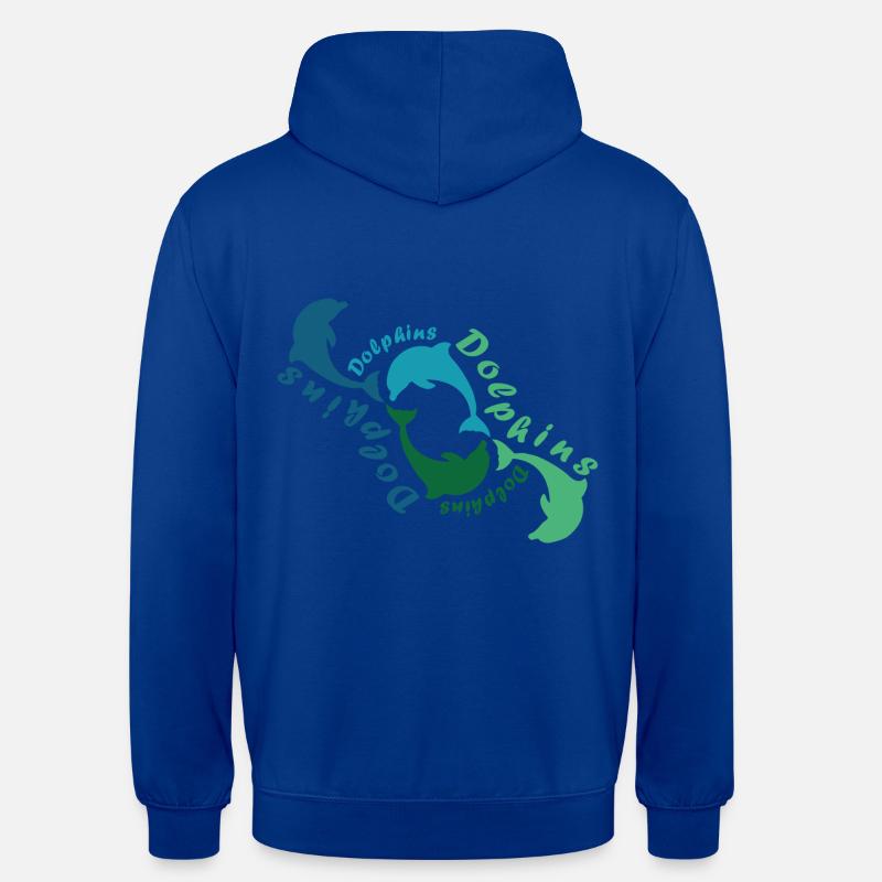 Delfin - Unisex Hoodie - Royalblau