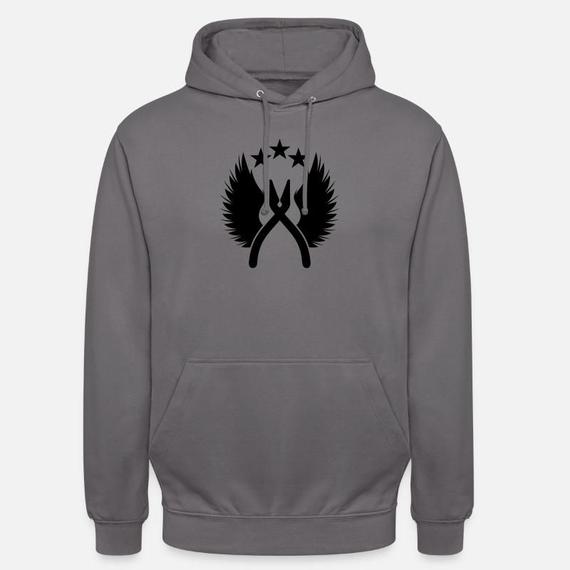 DEFUSE KIT - Sweat-shirt à capuche unisexe - gris éléphant