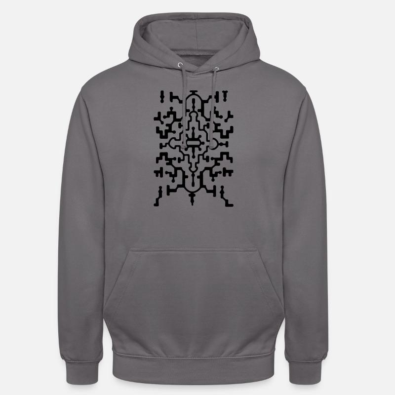 Ayahuasca 2 - Sweat-shirt à capuche unisexe - gris éléphant
