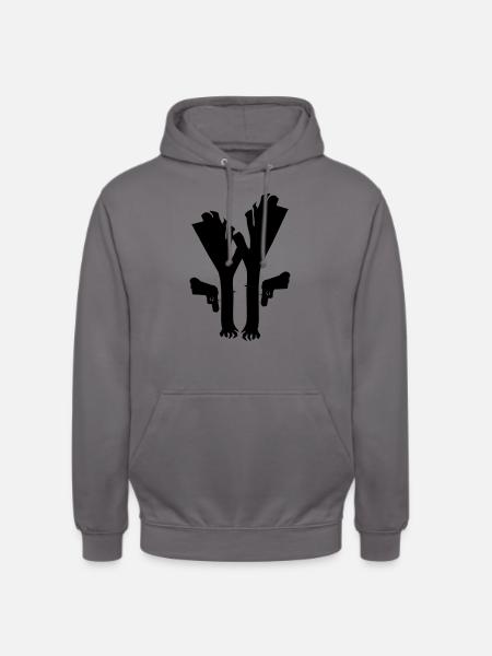 Lauch Fiction - Unisex Hoodie - Mittelgrau