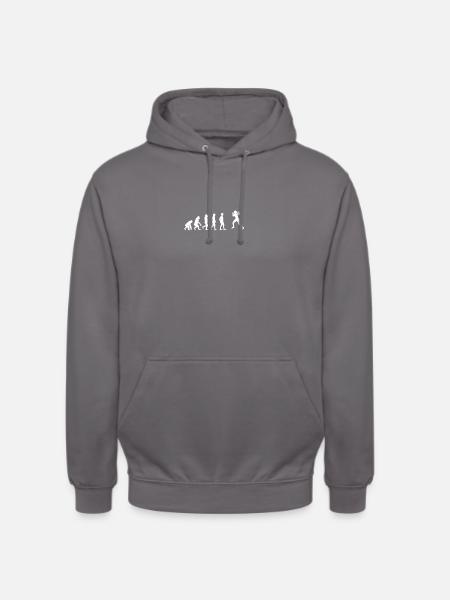 EVOLUTION tennis star wimbledon - Unisex Hoodie - elephant grey