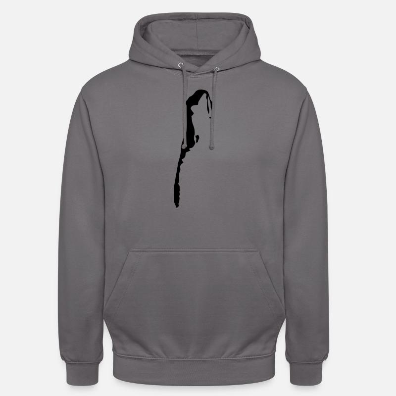 hiddensee2 - Sweat-shirt à capuche unisexe - gris éléphant