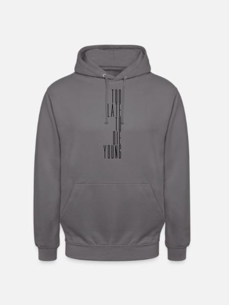 The Young Saying - Unisex Hoodie - elephant grey