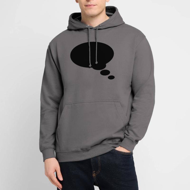 Comic bubble, your text, template, speechbubble, Unisex Hoodie