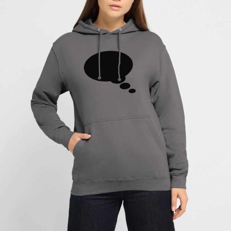 Comic bubble, your text, template, speechbubble, Unisex Hoodie