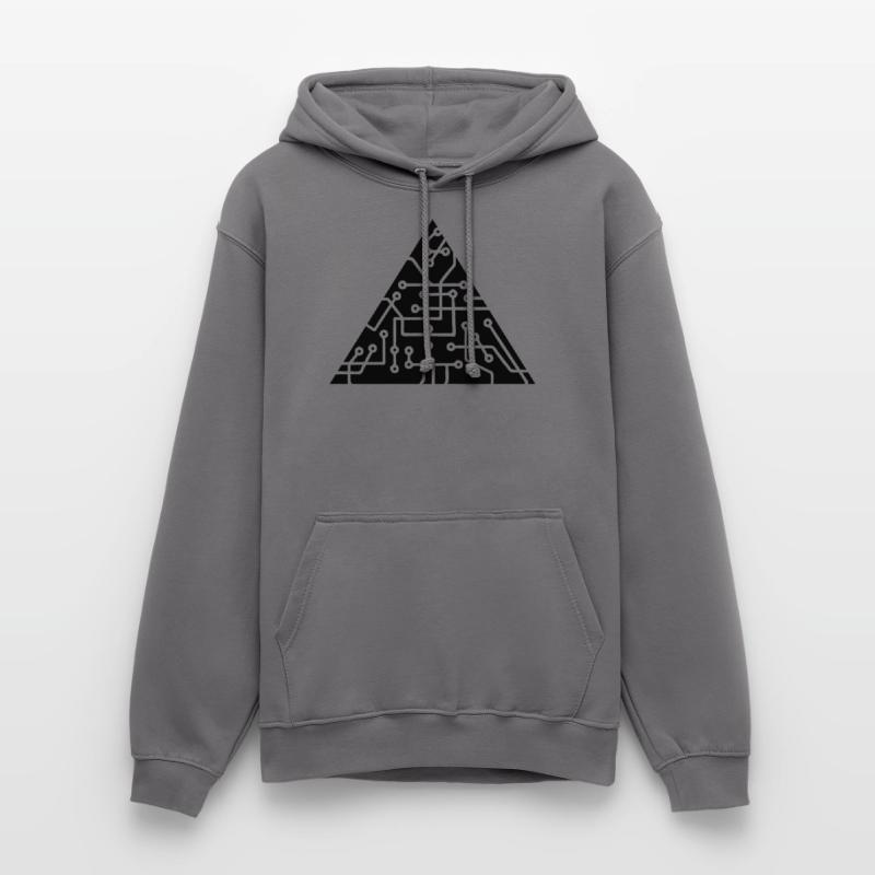 triangular shape microchip technology cool design Unisex Hoodie