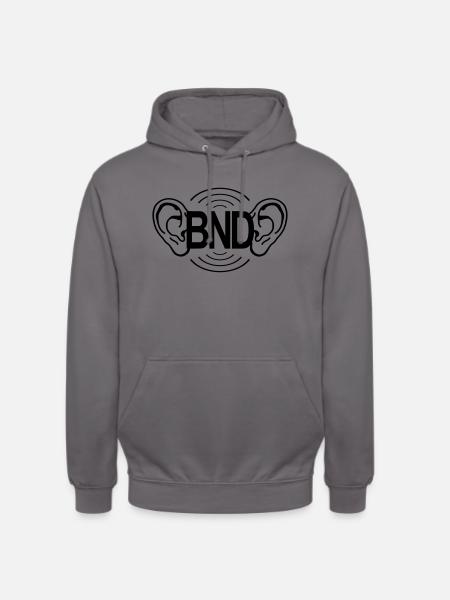 BND hat überall Ohren - Unisex Hoodie - Mittelgrau