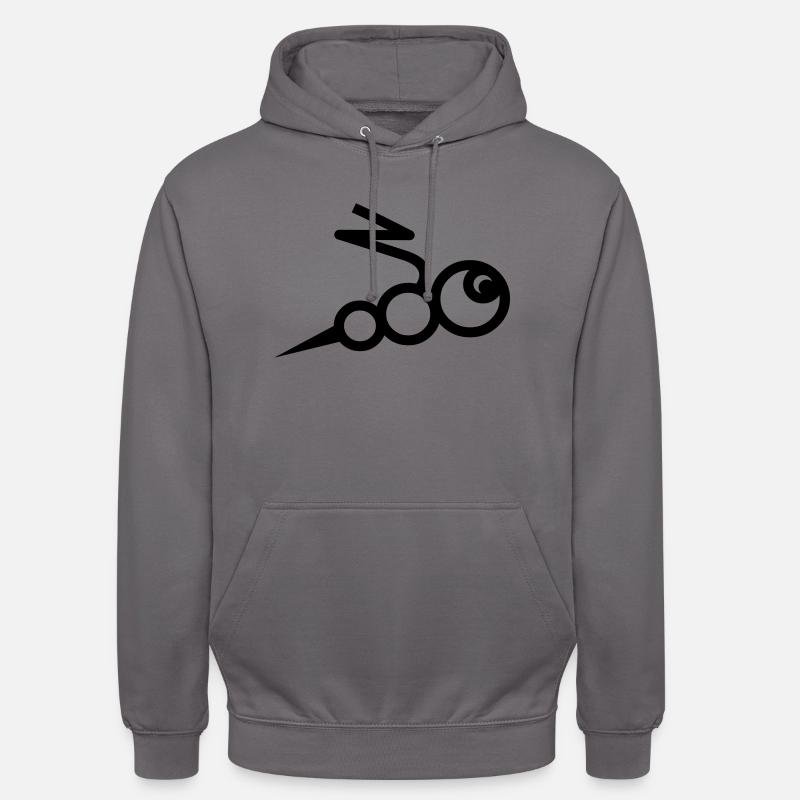 la piqûre d'abeille avec - abeille avec stinger - Sweat-shirt à capuche unisexe - gris éléphant