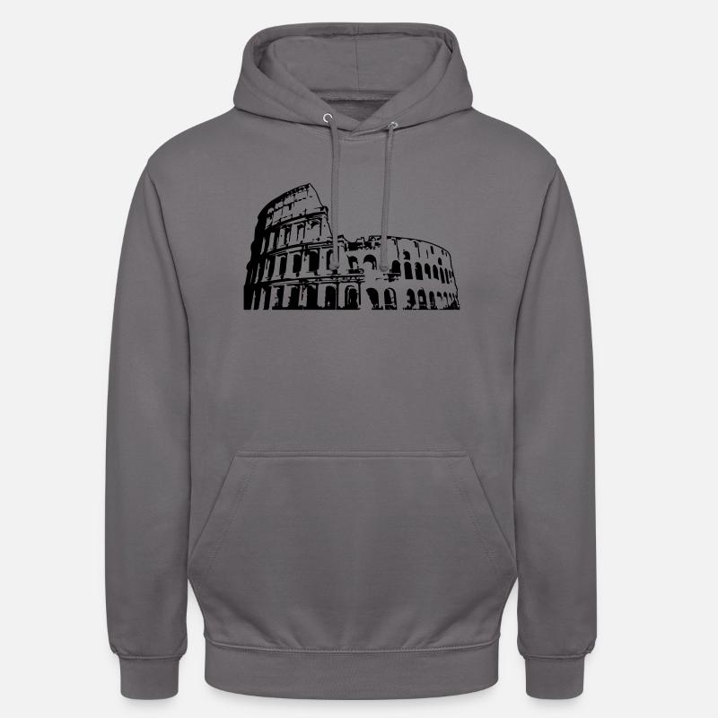 Rom - Kolosseum - Unisex Hoodie - Mittelgrau