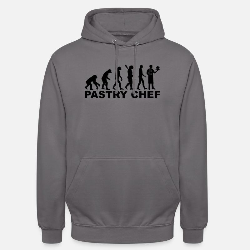 Pastry chef - Sweat-shirt à capuche unisexe - gris éléphant