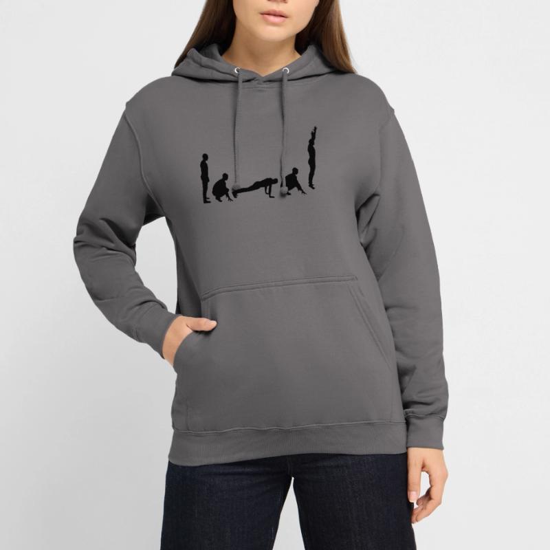 Evolution - Burpee Unisex Hoodie