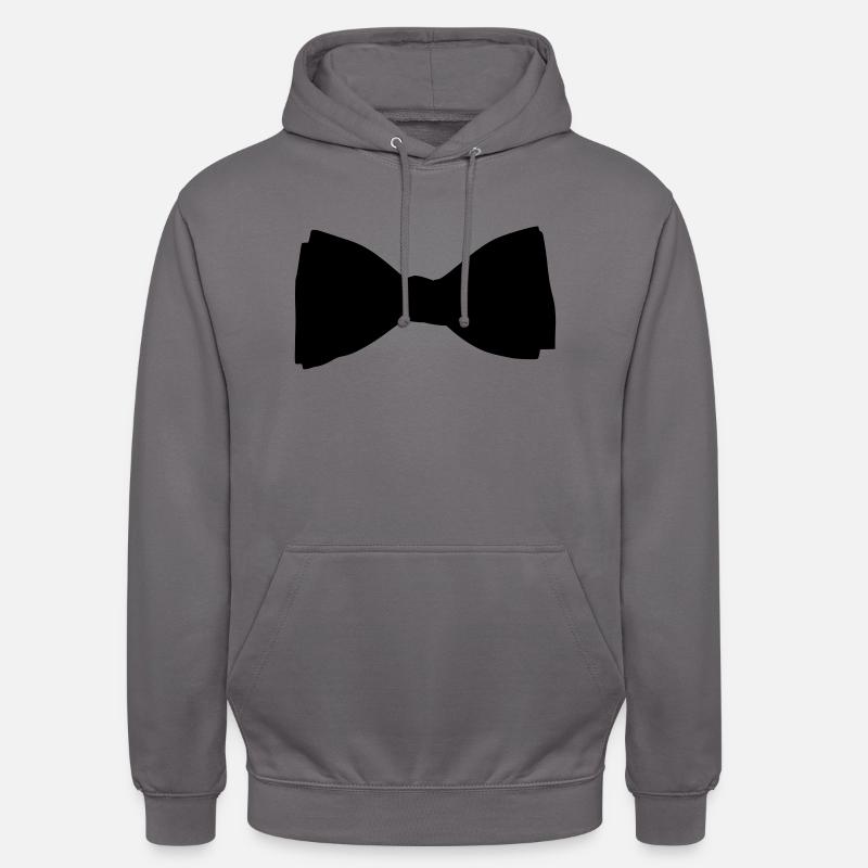 Fliege - Unisex Hoodie - Mittelgrau
