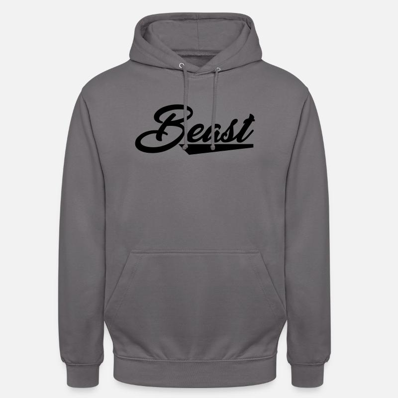 beast - Unisex Hoodie - Mittelgrau
