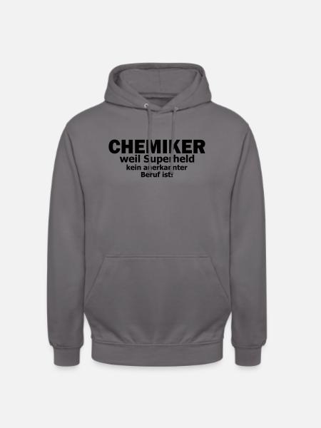 Chemiker - Unisex Hoodie - Mittelgrau