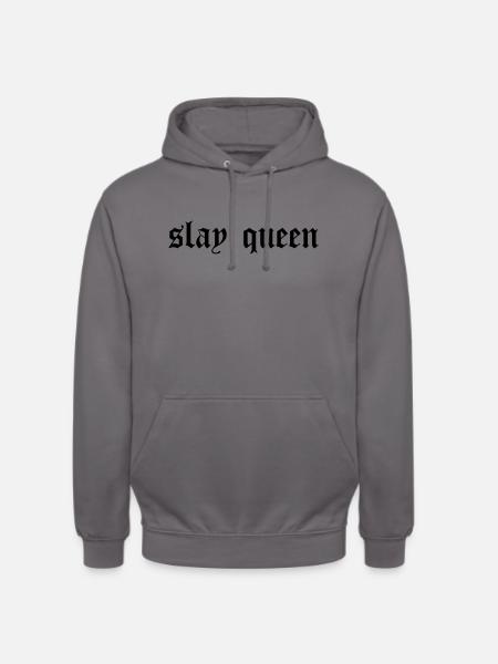 SLay queen - Unisex Hoodie - elephant grey