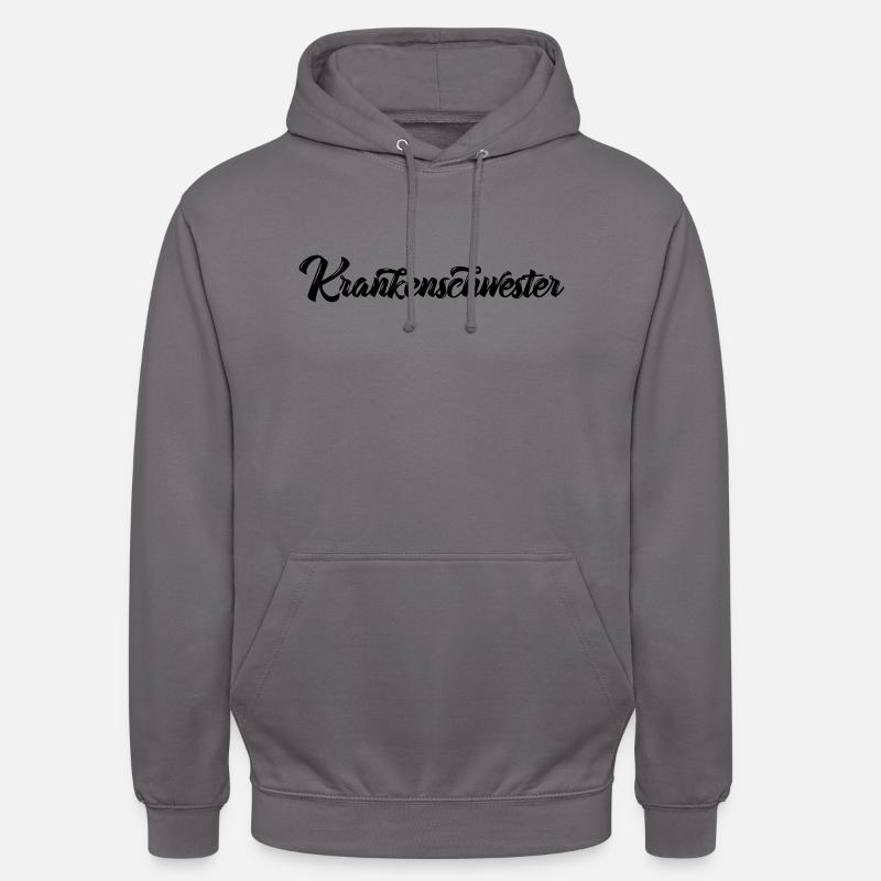 Krankenschwester - Unisex Hoodie - Mittelgrau