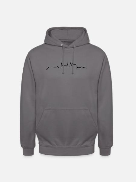 aachen skyline - Unisex Hoodie - elephant grey