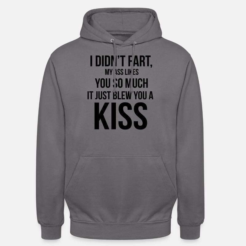 Fart - Sweat-shirt à capuche unisexe - gris éléphant