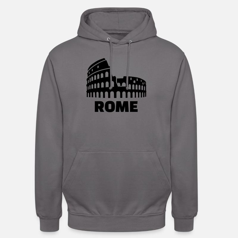 Rom - Unisex Hoodie - Mittelgrau
