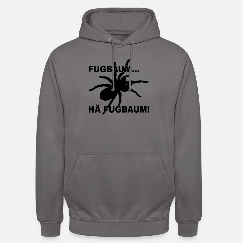 Fugbaum... Hä Fugbaum! - Unisex Hoodie - Mittelgrau
