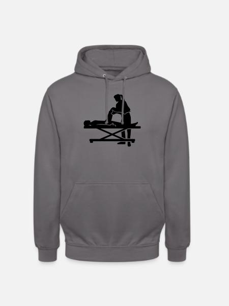 Physiotherapist - Unisex Hoodie - elephant grey