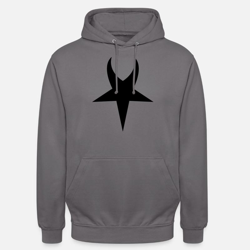 devil - Unisex Hoodie - elephant grey