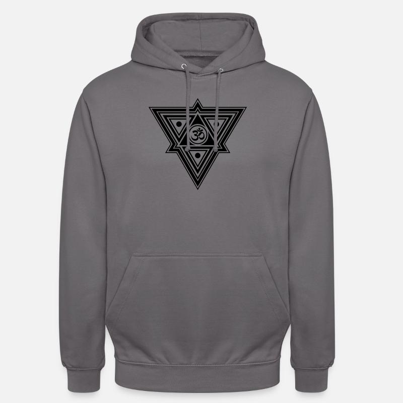 Om Aum 2 goa - Unisex Hoodie - Mittelgrau