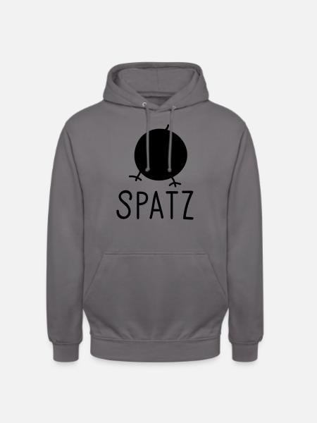 Spatz - Unisex Hoodie - Mittelgrau
