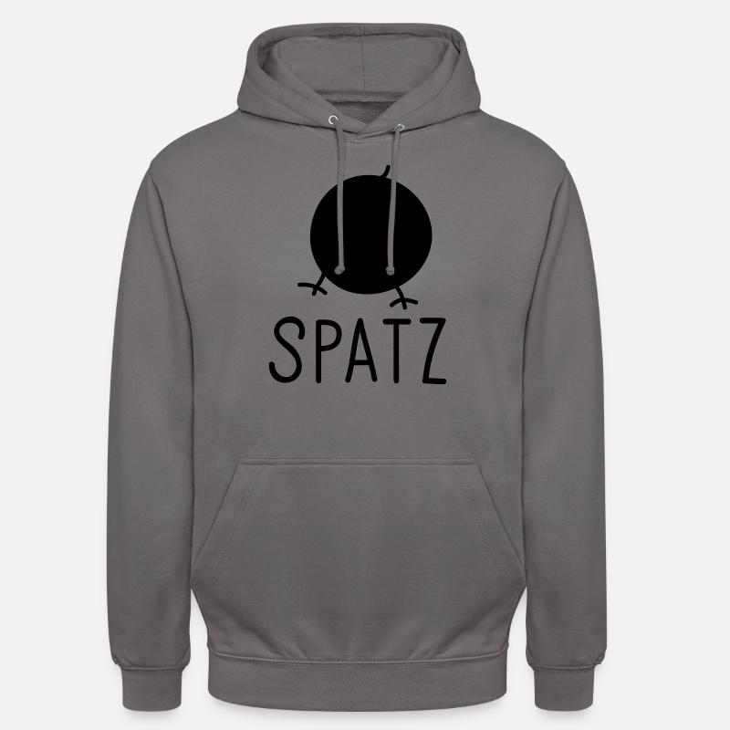 Spatz - Unisex Hoodie - Mittelgrau