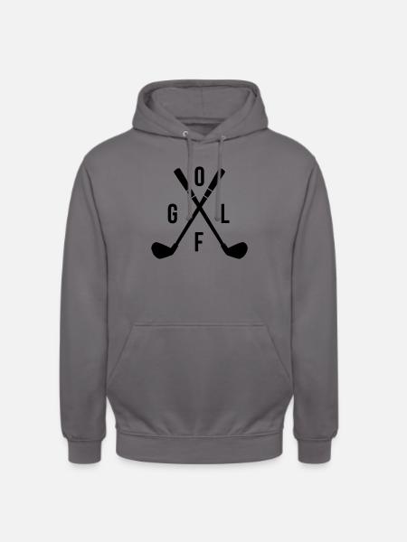 golf - Unisex Hoodie - Mittelgrau