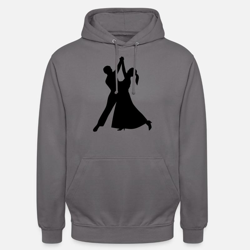 Danser - Sweat-shirt à capuche unisexe - gris éléphant