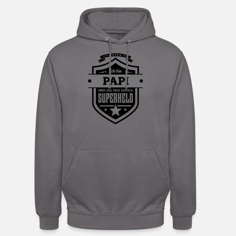 Super Papi - Unisex Hoodie - Mittelgrau