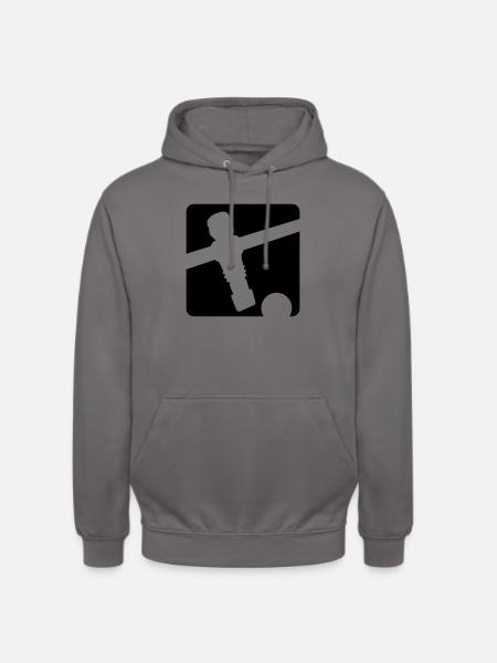 kickerpartner - Kickershirt - Unisex Hoodie - Mittelgrau