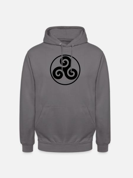 Triskele Britain - Unisex Hoodie - elephant grey