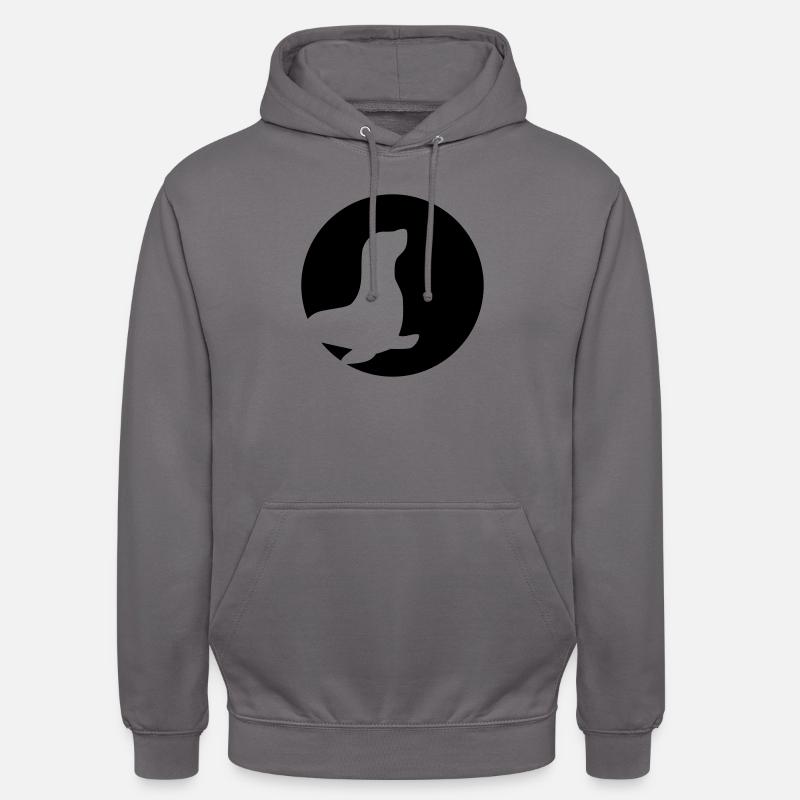Robbe - Unisex Hoodie - Mittelgrau