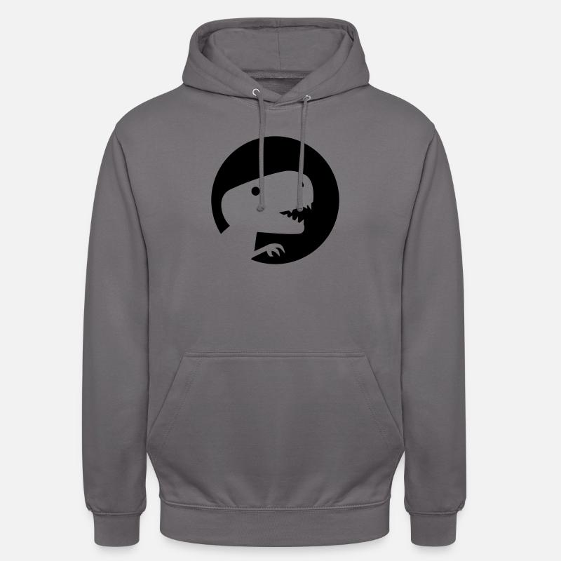 Dinosaurier - Unisex Hoodie - Mittelgrau
