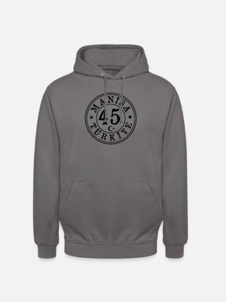 Manisa 45 Millésime - Sweat-shirt à capuche unisexe - gris éléphant