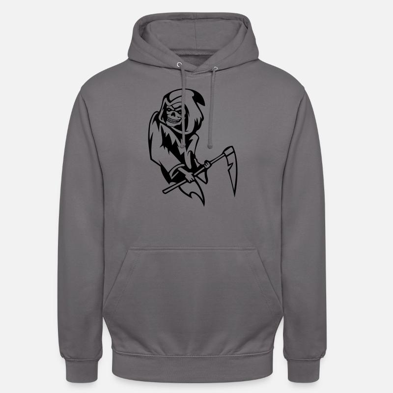sensemann_01 - Sweat-shirt à capuche unisexe - gris éléphant