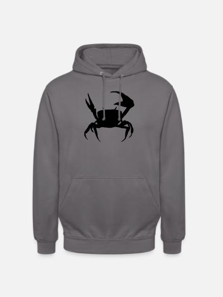 Sternzeichen Krebs - Unisex Hoodie - Mittelgrau