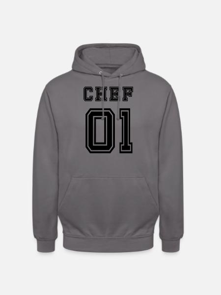 Chef - Unisex Hoodie - Mittelgrau