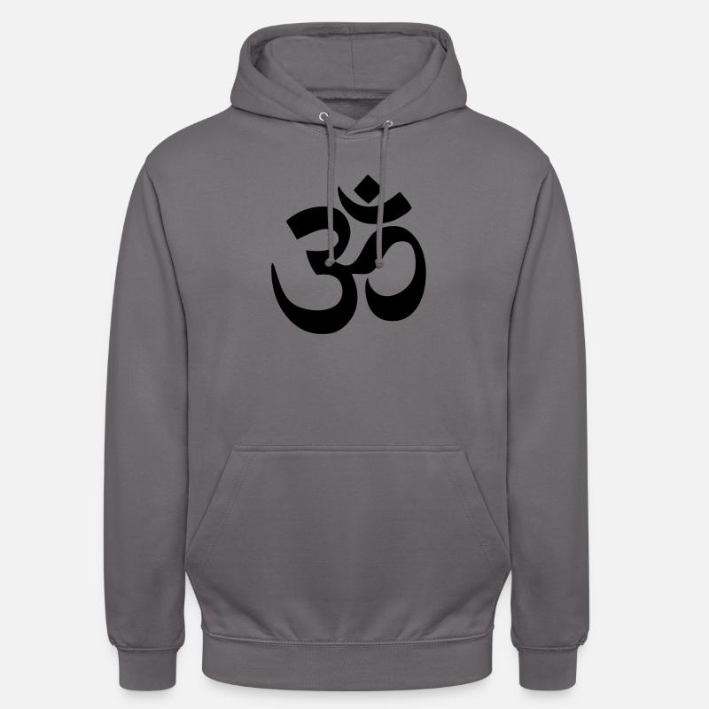 AUM OM Devanagari 1c - Unisex Hoodie - Mittelgrau