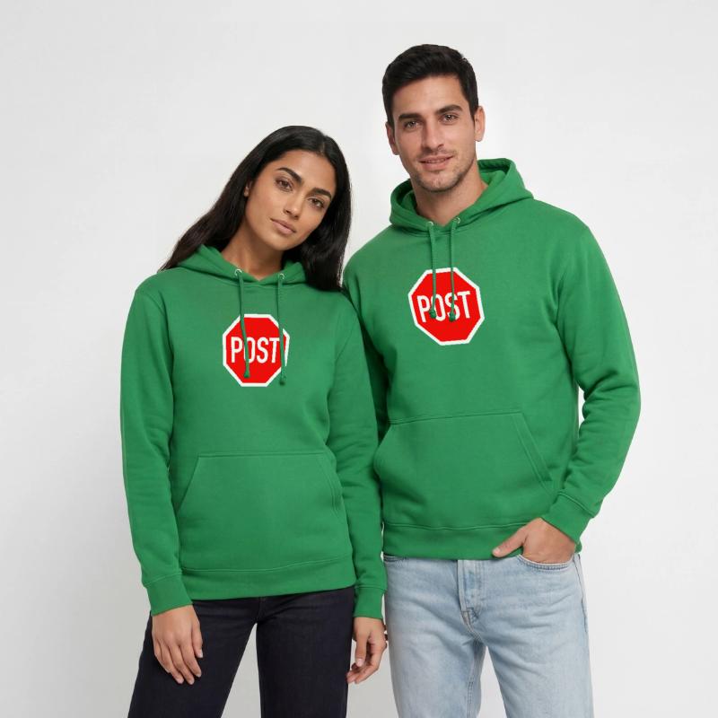 post oder stop? Unisex Hoodie
