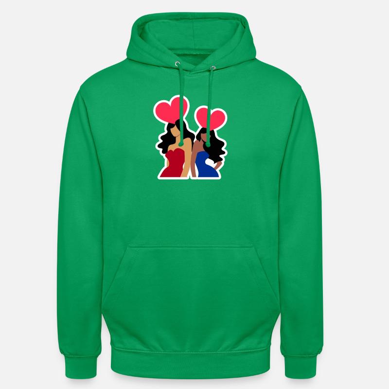 Galentine's Day 2026 Mädchen - Unisex Hoodie - Kelly Green