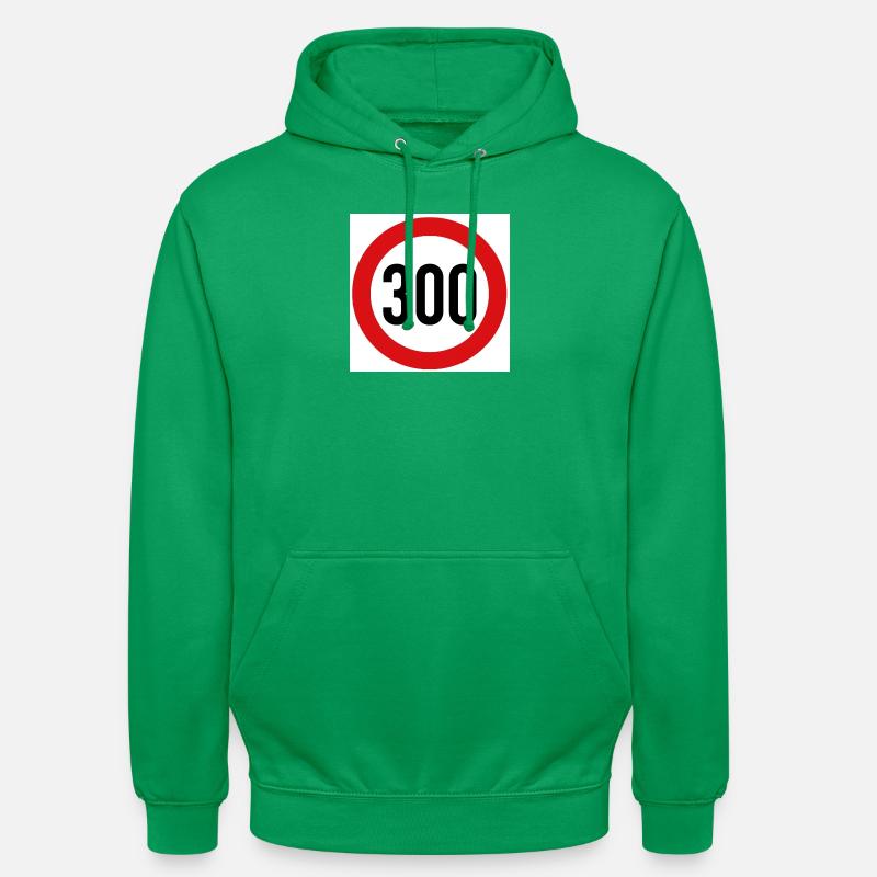 Conception du bouclier Circle 300 - Sweat-shirt à capuche unisexe - vert